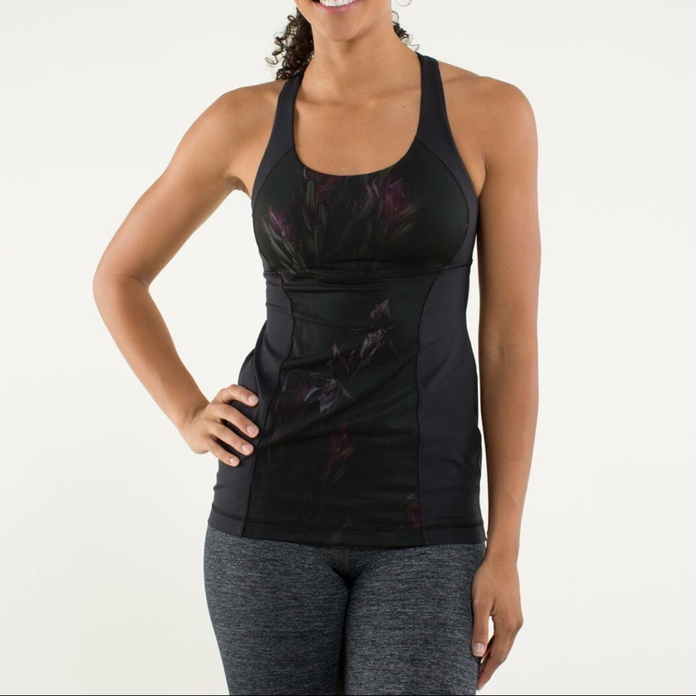Lululemon Energy Tank in Midnight Iris sz 4